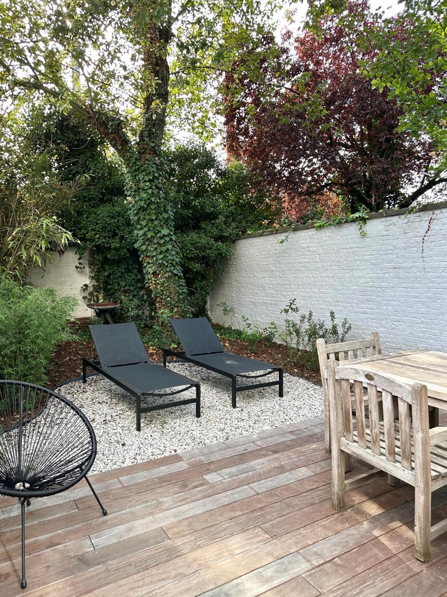 Luxury Apartment With Cosy Garden! Гент Екстериор снимка